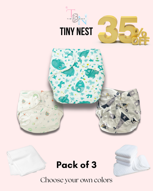 Printed Pack of Three!!!