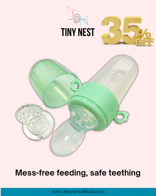 2-in-1 Spoon Feeder & Teething Combo